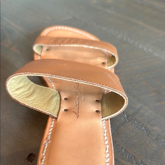 Southern Polished women’s Tan Leather Sandals main image 4
